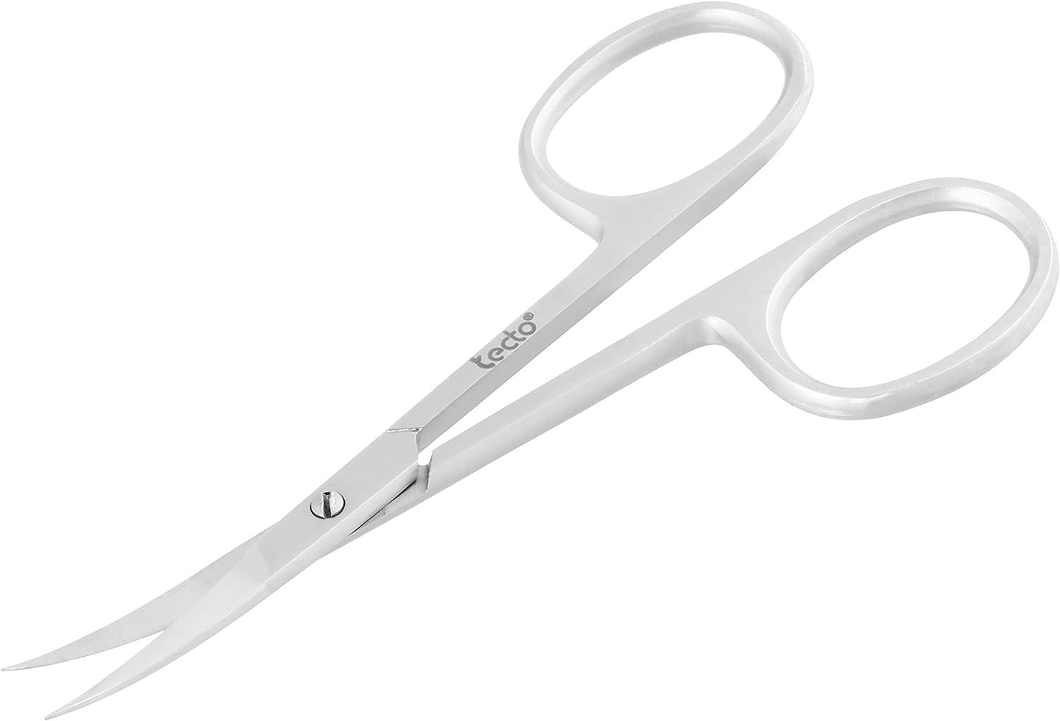 Professional Nail Scissors, Stainless Steel Manicure Scissors, Sharp  Cuticle Scissors, Multi-Purpose Curved Small Scissors Beauty for Manicure,  Eyelashes, Eyebrow, Toenail for Women and Men, Price $12. For USA.  Interested DM me for