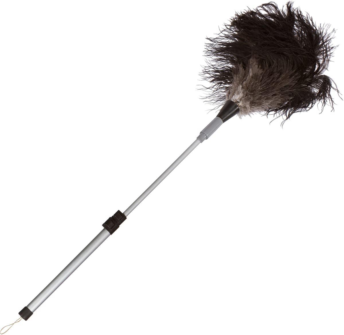 Ostrich Feather Duster with Extension Pole Up to 42"