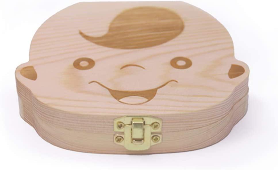 OYEFLY Baby Tooth Box,Cute Children Tooth Container Personality Baby