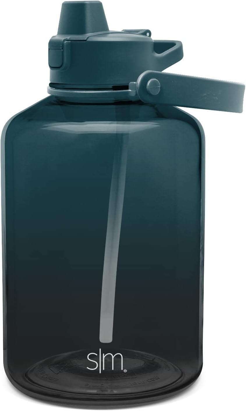Simple Modern Half Gallon 64 oz Water Bottle with Push Button