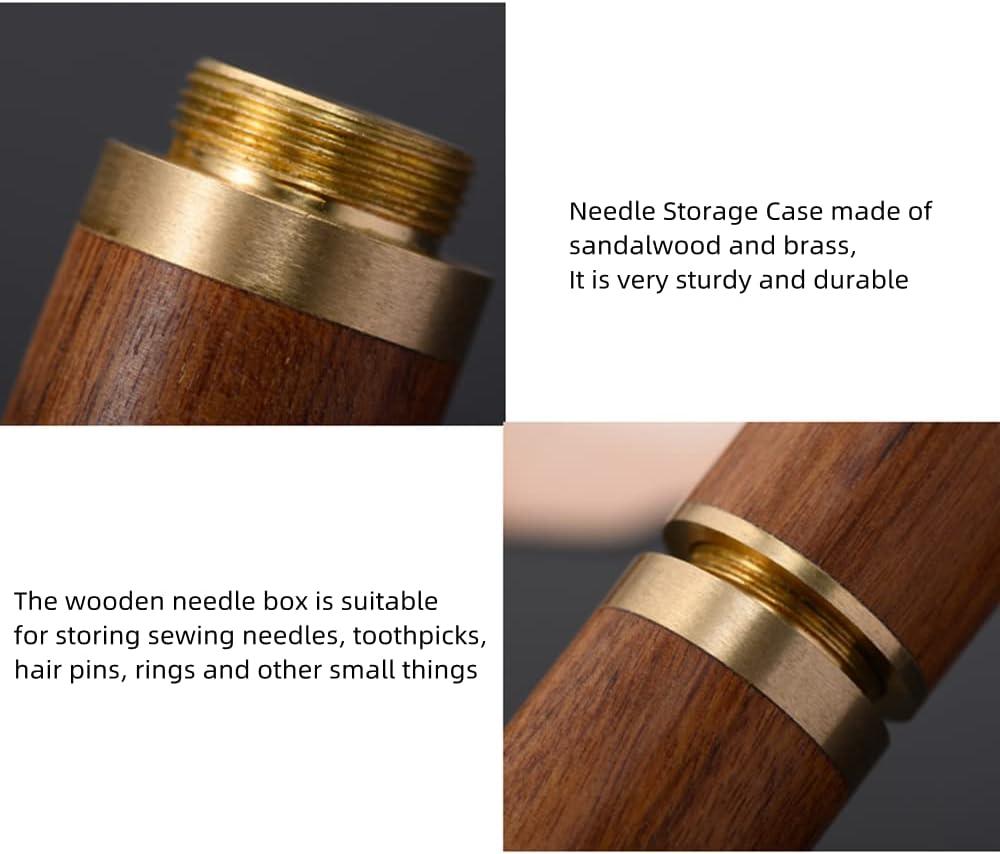 APZDFGIFCD 3 Pcs Sewing Needles Holder Storage Case Versatile