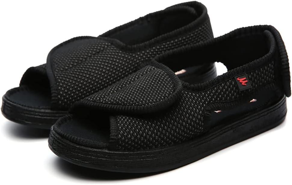 Mens velcro sandals for swollen feet online