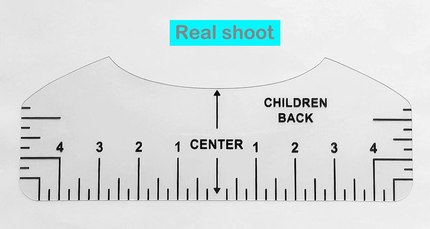 T-shirt Pvc Alignment Guide Ruler Tool For Cricut Silhouette