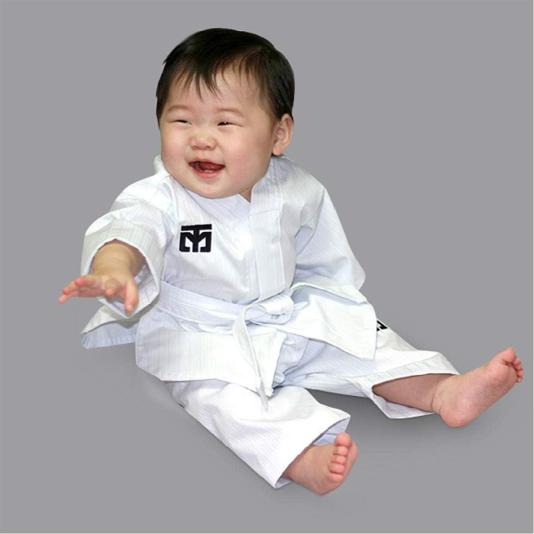 MOOTO Taekwondo 1st Birthday Baby Dobok for Martial Arts Event