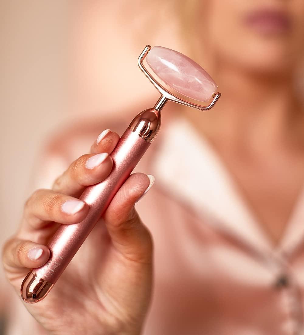 Love My Skin Vibrating Rosenquartz Roller - Luxurious Facial Tool for  Glowing Skin | Shop Internationally | Buy Now with Express International  Delivery | GoSupps.com