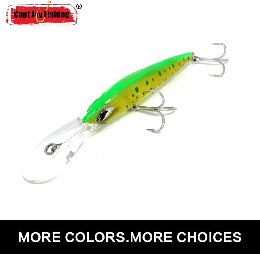 Capt Jay Deep Diving Swimbait Sinking Minnow Lure - 180mm Saltwater  Trolling Lure for Mahi Mahi | Buy Now with Express International Delivery |  GoSupps.com