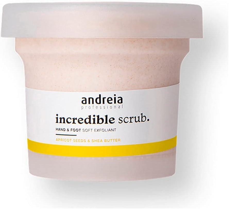 Andreia Professional Hand & Foot Scrubs Incredible Foot Scrubs and Hand Scrub with Apricot