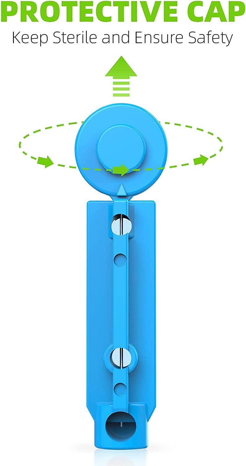 Metene Twist Top Lancets for Lancing Devices, 100 Count, 30 Gauge