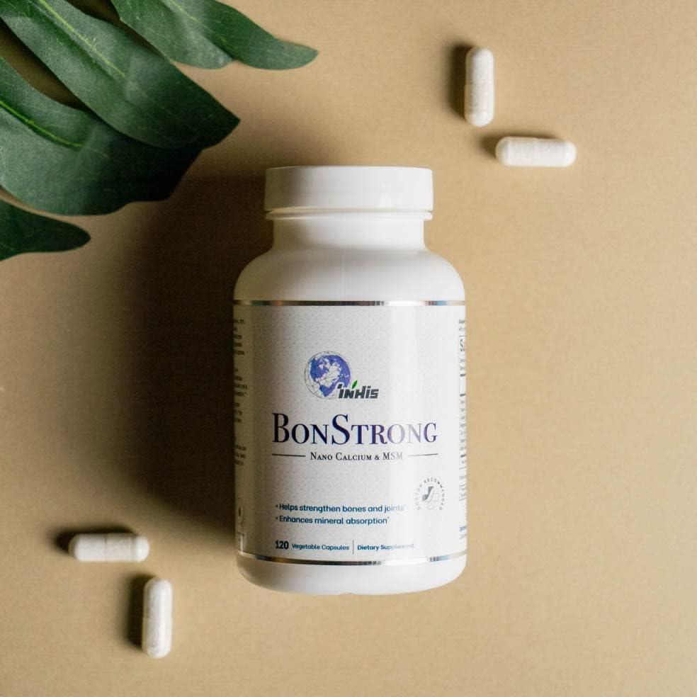 BonStrong Nano Calcium & MSM Patented Nanotechnology with Vitamin D