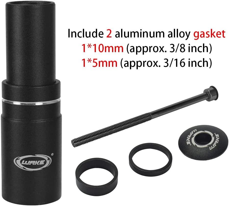 Bicycle fork stem extender sales handlebar riser aluminium alloy