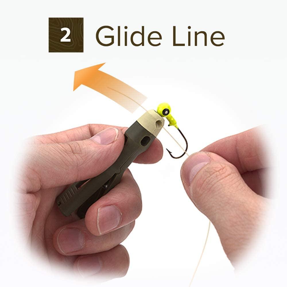 TYEPRO Fishing Knot Tying Tool Original Jig Head and Hook Eyelet Grip  Thread Line Tie Clip
