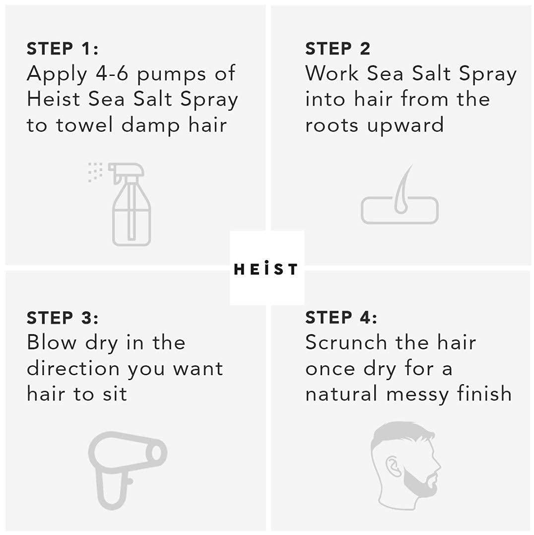 Sea Salt Spray Heist Labs Texture & Grip Styling Spray (250ml)