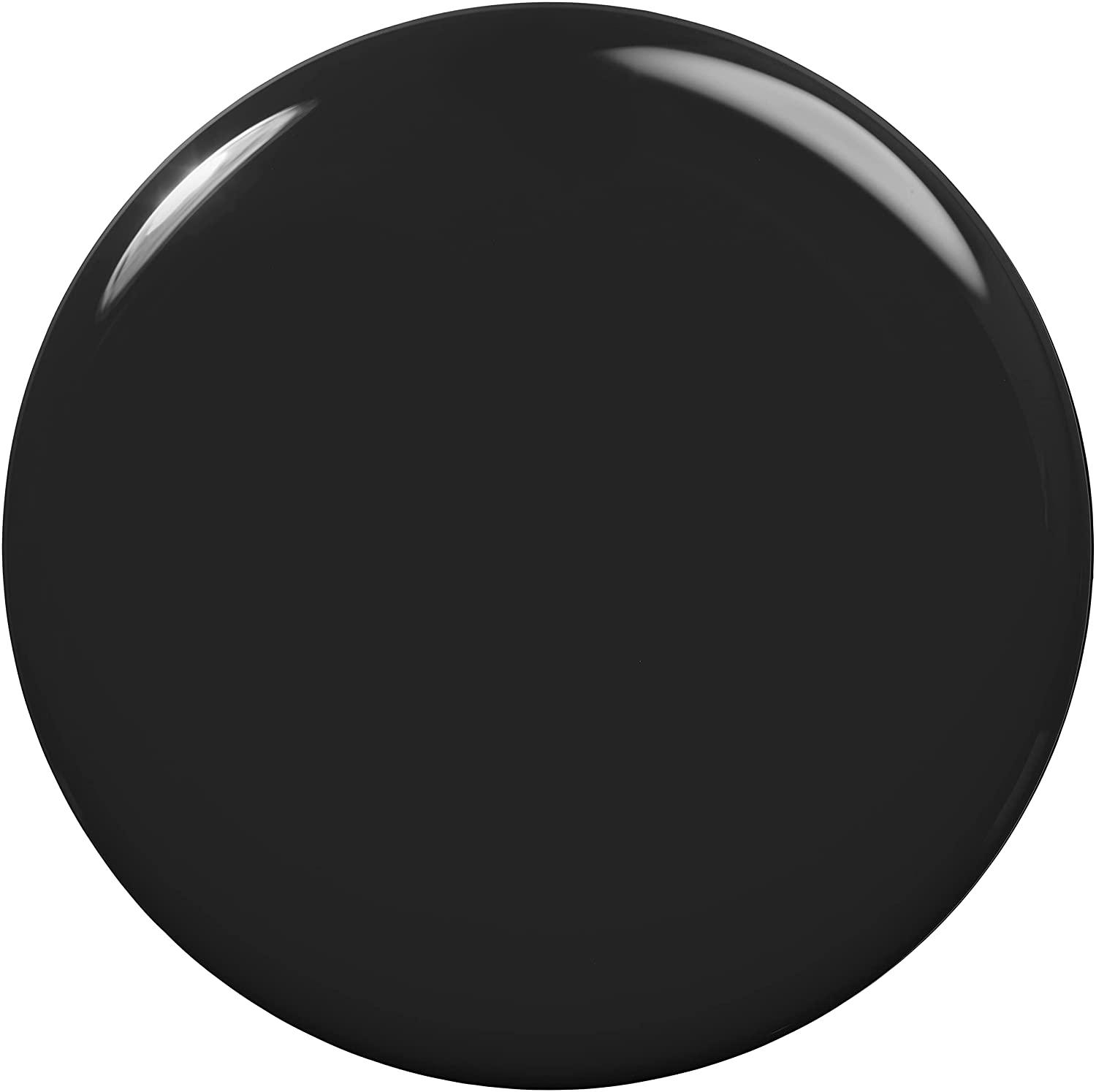 essie expressie Quick-Dry Vegan Nail Polish, Now Or Never, Black, 0.33  Ounce 0.33 Fl Oz (Pack of 1) 380 now or never (black)