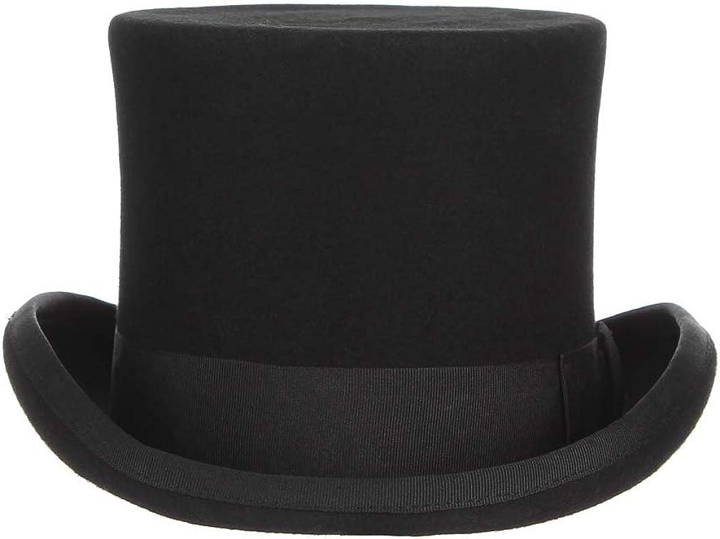 black dress hats for ladies Black Feather Flower Down Brim Church Hat main image 1