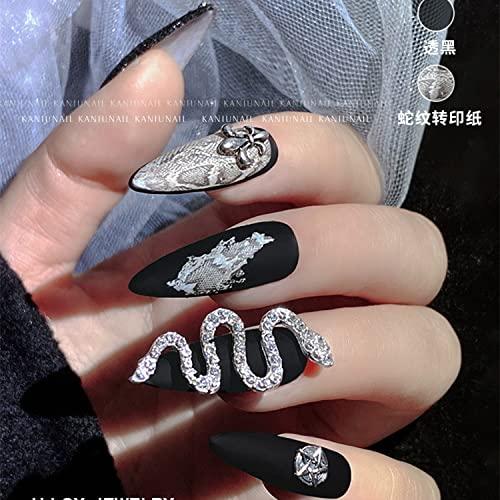 8 Sheets Sun Star Nail Art Stickers Moon Nail Stickers 3D Self-Adhesive Snake  Nail Decals Gold Star Sun Space Designs Nail Art Supplies for Women Girls  Acrylic Nails Decorations Salon Accessories -