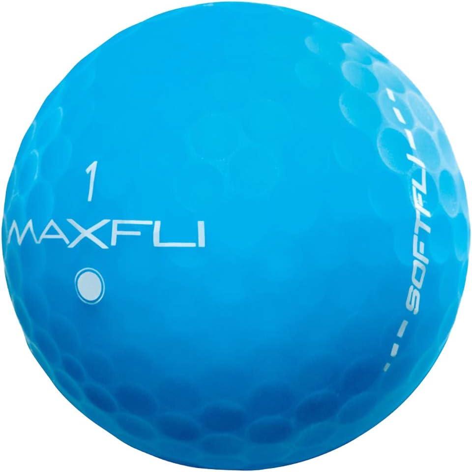 Maxfli SoftFli Matte Golf Balls Blue 24 Pack
