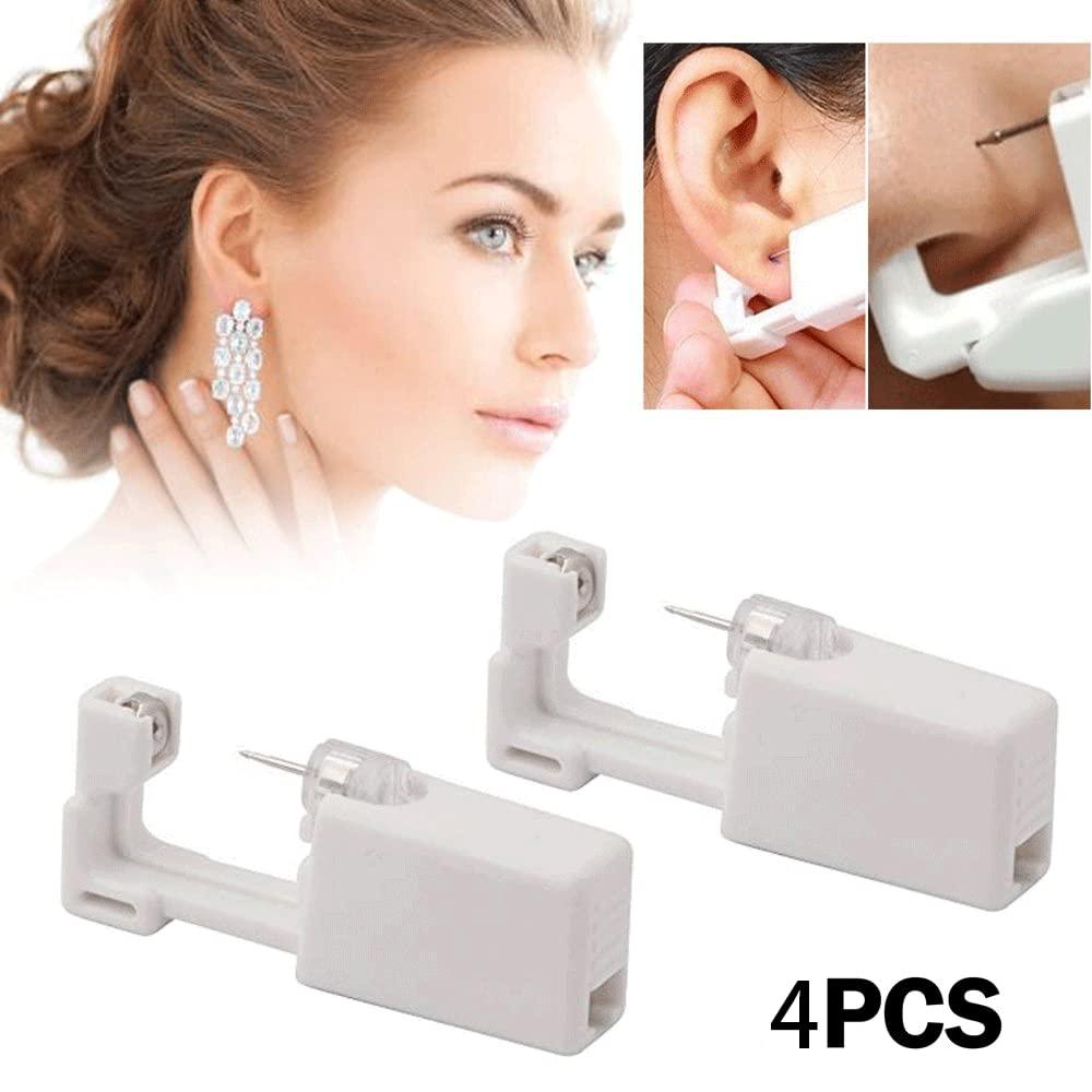 Piercing Kit Include 2 Pack Nose Piercing Kit and 2 Pack Ear Piercing