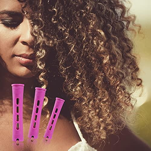 60pcs Perm Rods for Natural Hair, Perm Rods Set Medium Size Cold Wave
