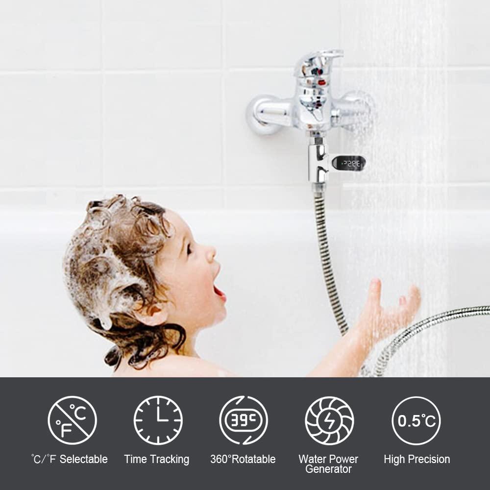Ailgely LED Digital Shower Thermometer Baby Bath Water Thermometer