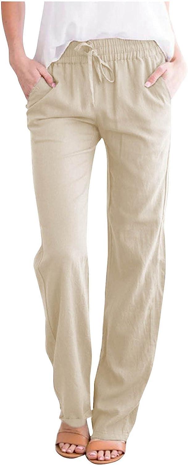 White plain cotton trousers - WineRed - 3949597