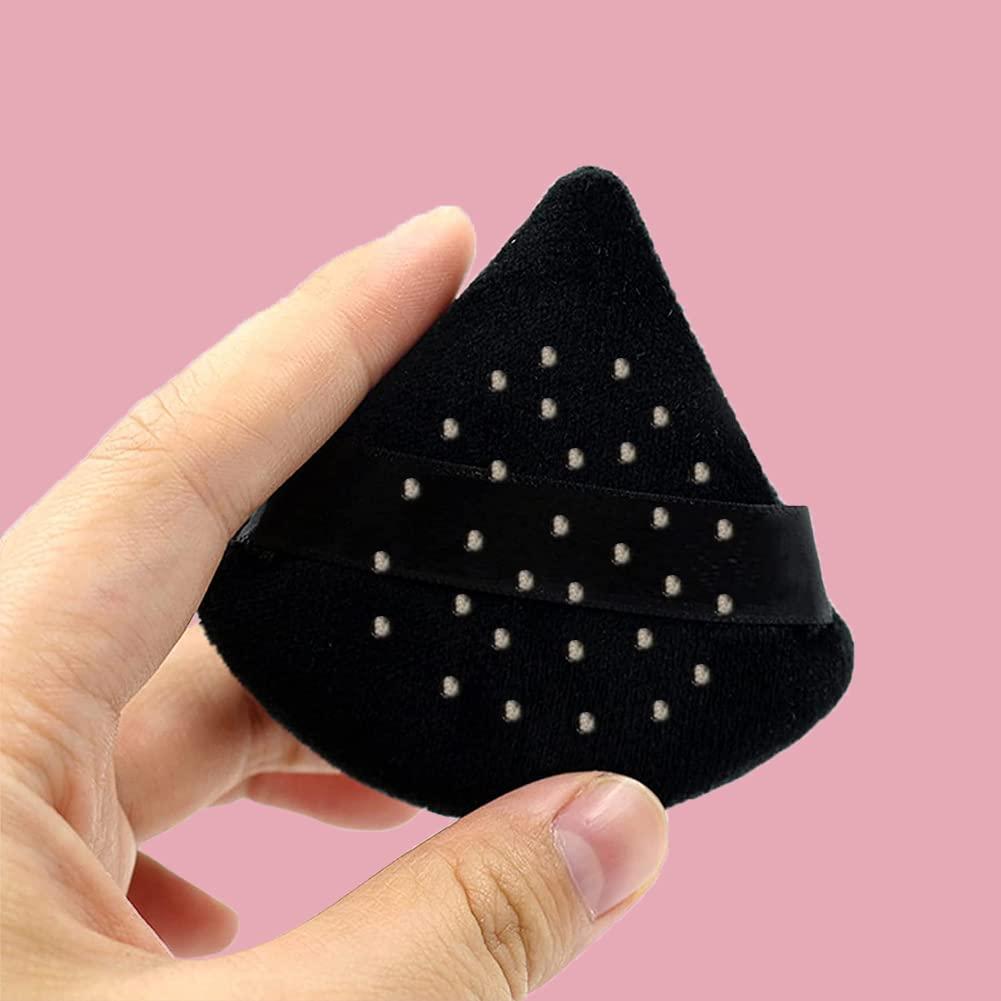 Maitys 12 Pieces Triangle Powder Puff Face Makeup Cosmetic Puff for Loose  Powder Soft Body Washable