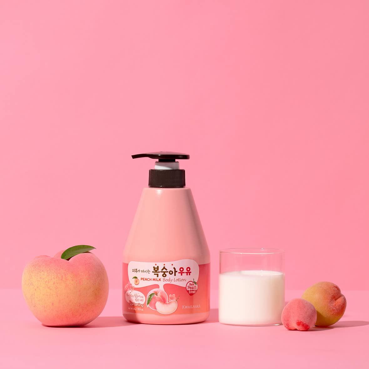 Peach Milk Amazon.com : WELCOS KWAILNARA Peach Milk Body Lotion