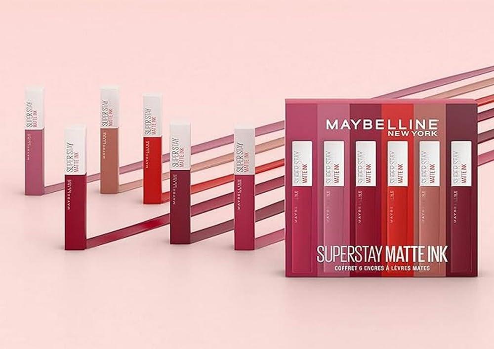 Maybelline New York Superstay Matte Ink Liquid Lipstick Set