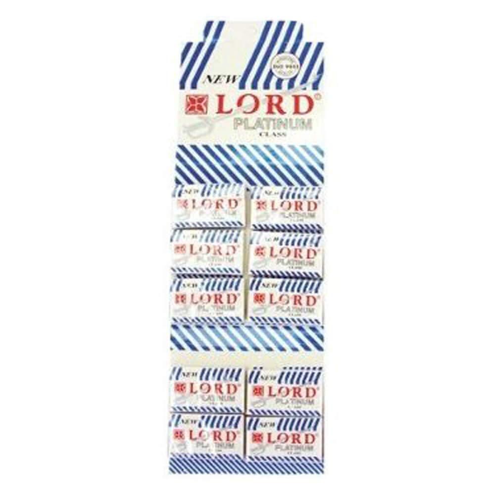 Buy 50 Lord Double Edge Safety Razor Blades - Platinum Class for a ...