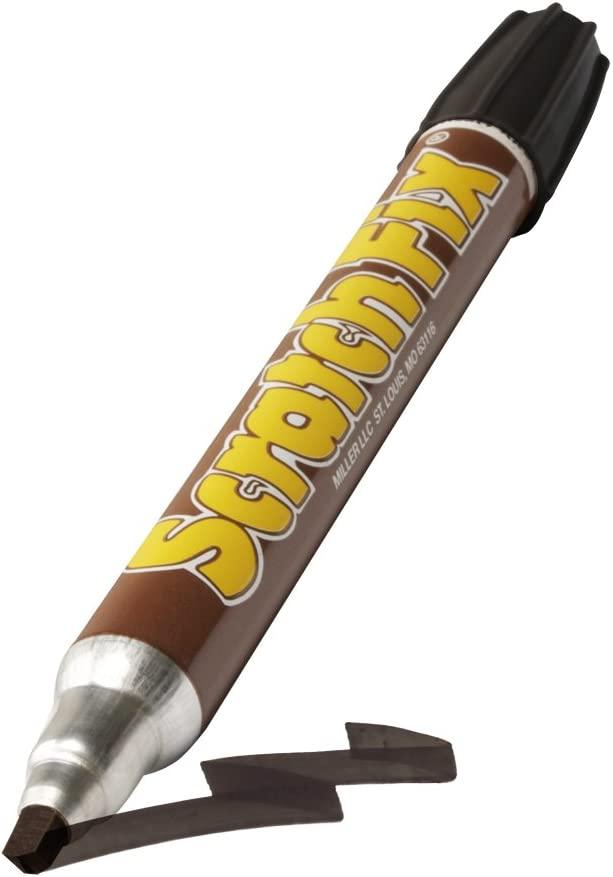  Miller SF1203 Wood Stain Scratch Fix Pen / Wood Repair Marker -  Black Brown Wood : Health & Household