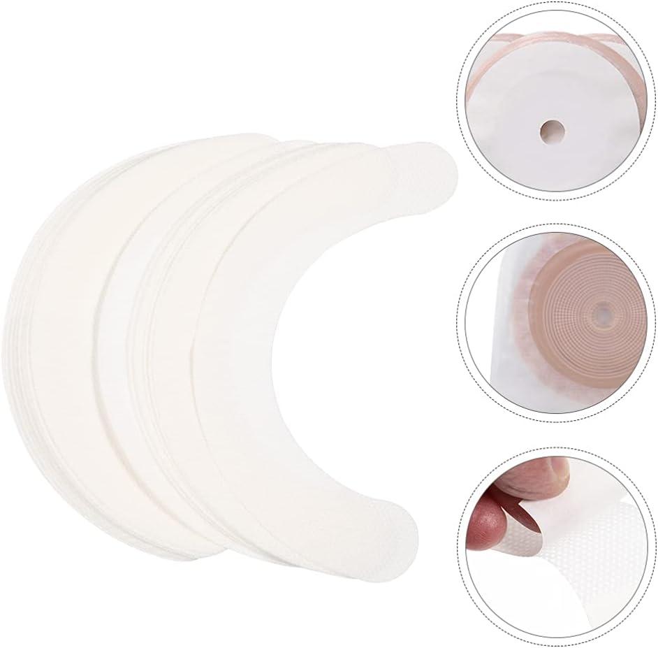 Healifty 40pcs Ostomy Bag Skin Barrier Strips Waterproof Adhesive