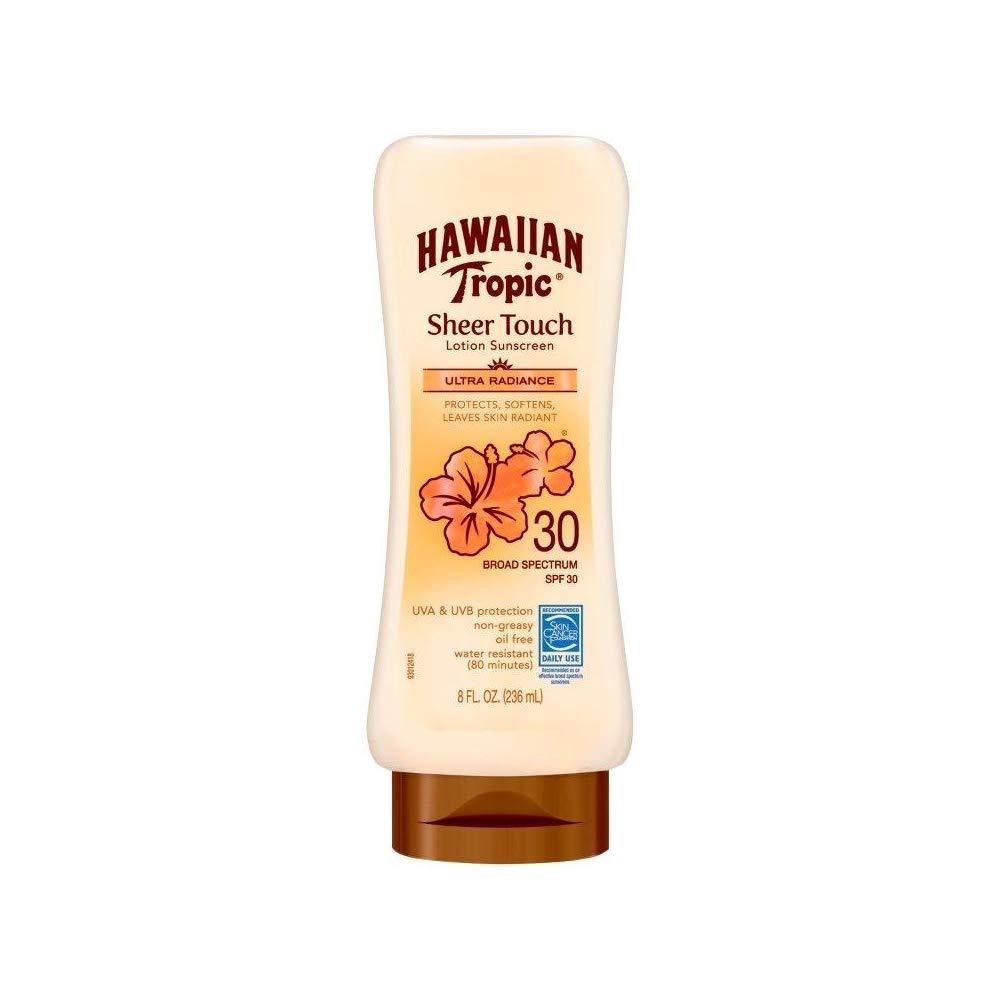 Hawaiian Tropic Sheer Touch Ultra Radiance Lotion Sunscreen SPF 30 8 oz
