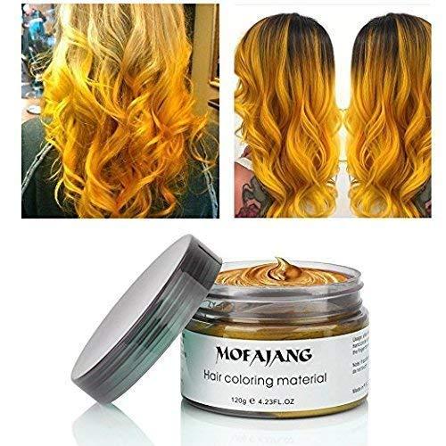  Temporary Green Hair Color Wax, EFLY MOFAJANG Instant Hairstyle  Cream 4.23 oz Hair Pomades Hairstyle Wax for Men and Women (green) : Beauty  & Personal Care