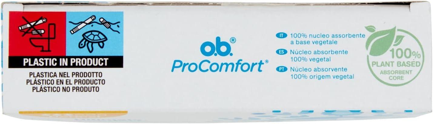 O.B. ProComfort Normal Tampons 16 Pack 16 Units 50 g 16 Unidad