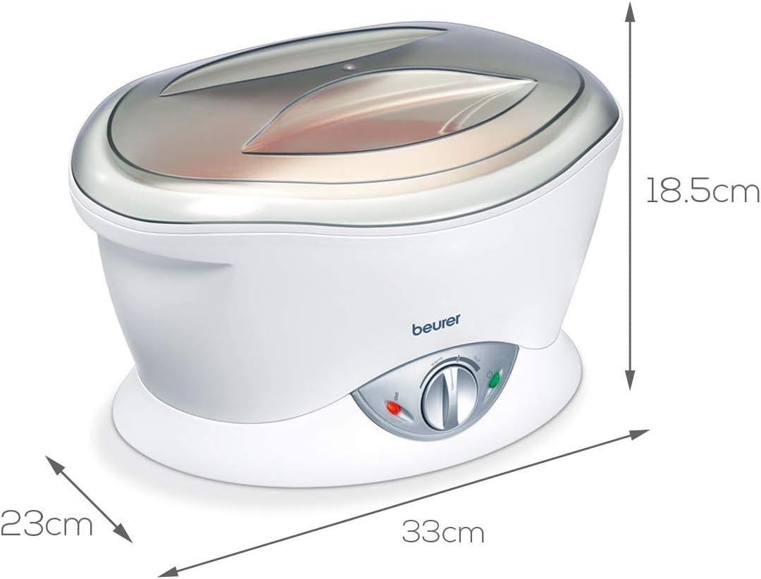 Beurer MP70 Paraffin Wax Bath For supple & soft skin on your hands feet and elbows Promotes
