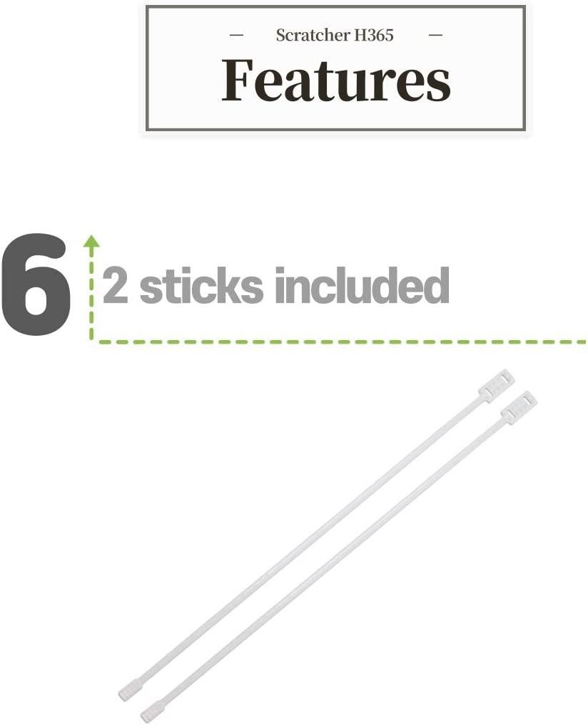 Cast Itch Scratcher and Cleaner Sanitizer for Itching and Cleansing