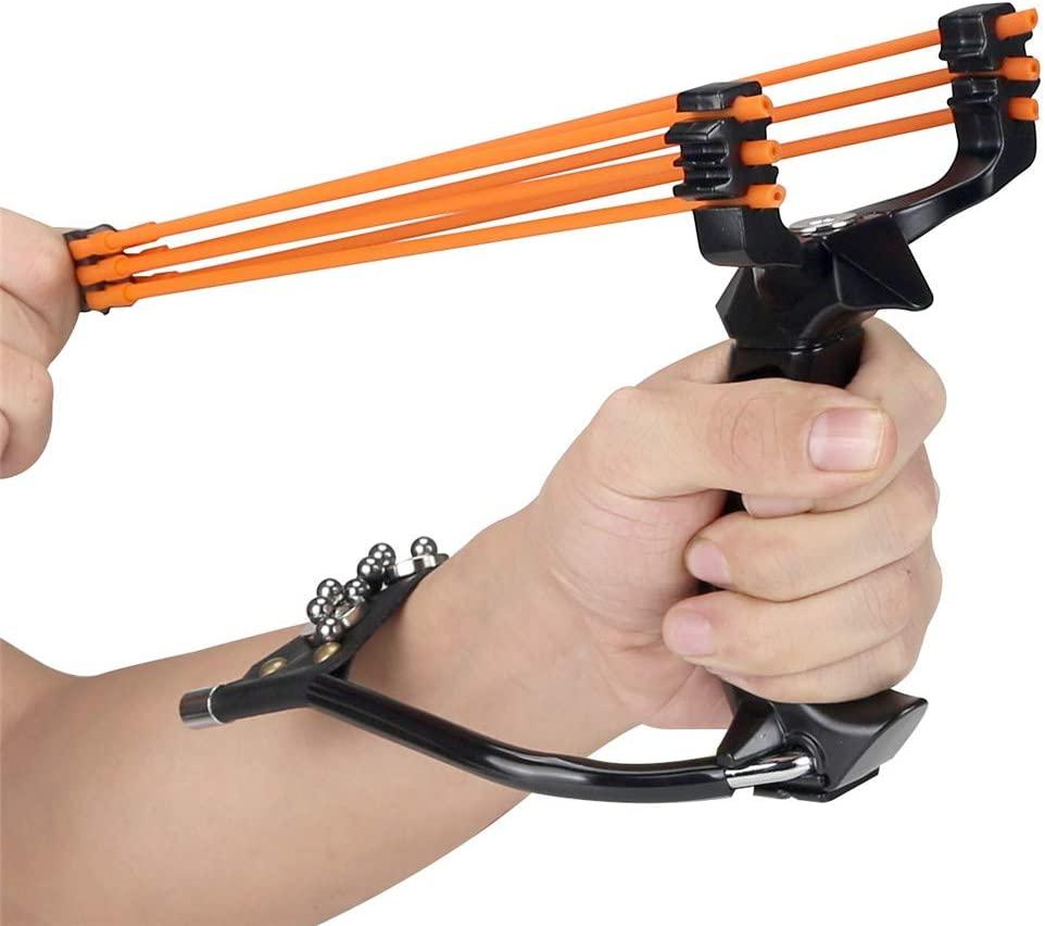 Comprar Slingshot,Metal Slingshot Professional Hunting Slingshot with Heavy  Duty Launching Bands, High Velocity Catapult (Deluxe Edition) en USA desde  República Dominicana
