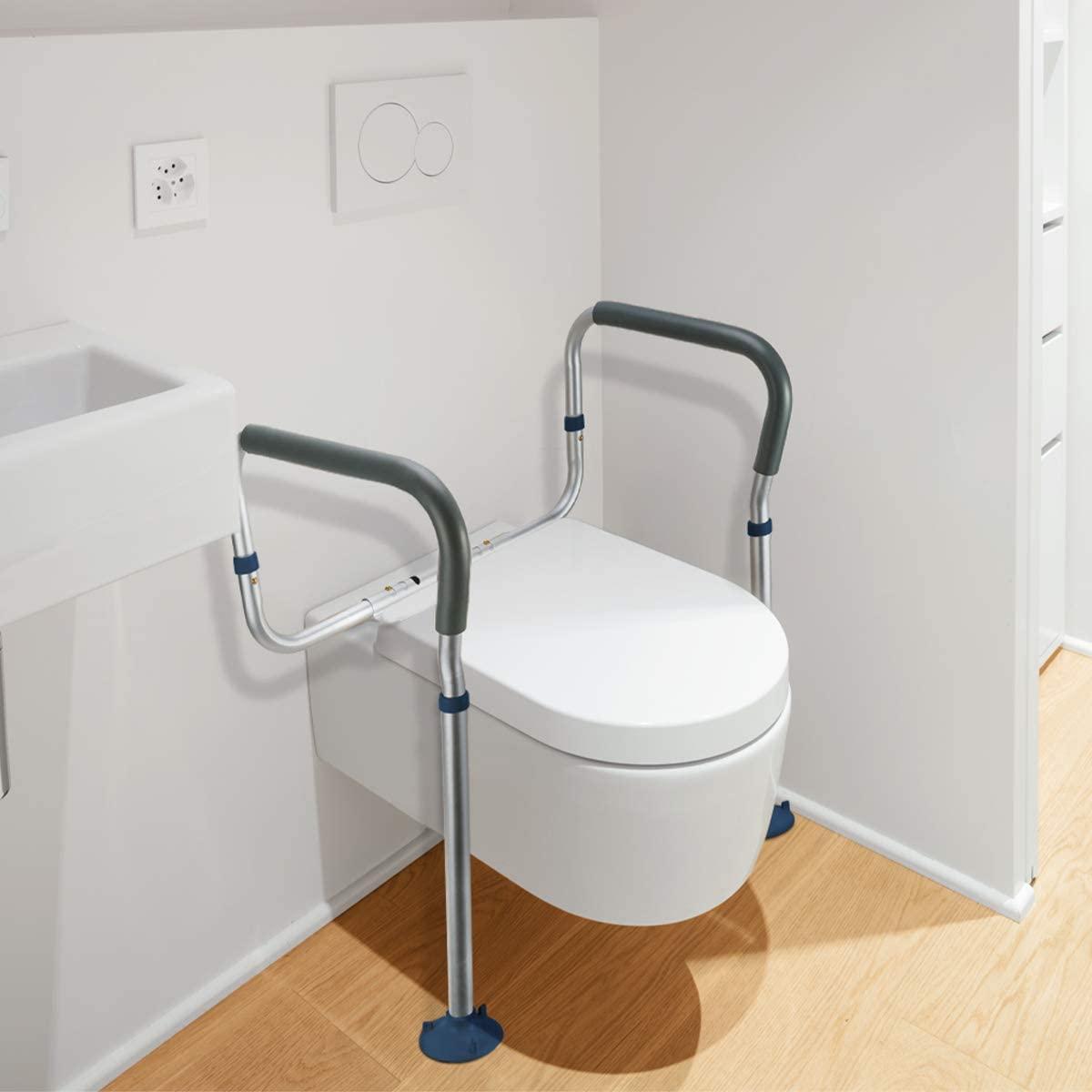 GreenChief Toilet Safety Rail, Medical Bathroom Safety Frame for