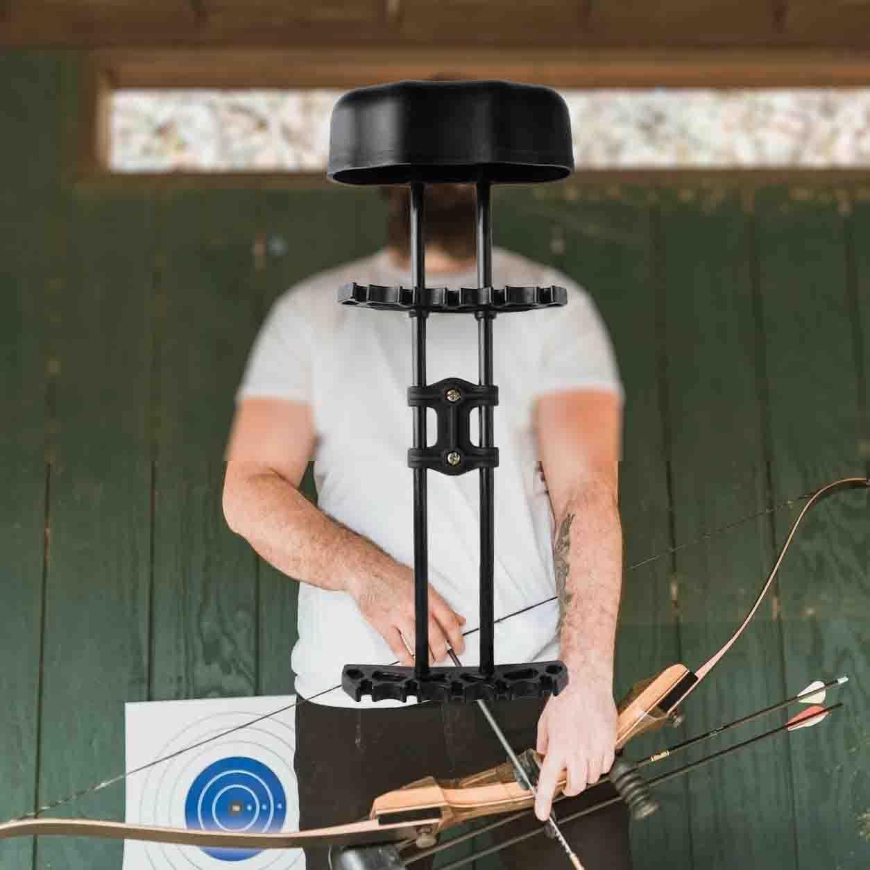 Compound shop bow quiver