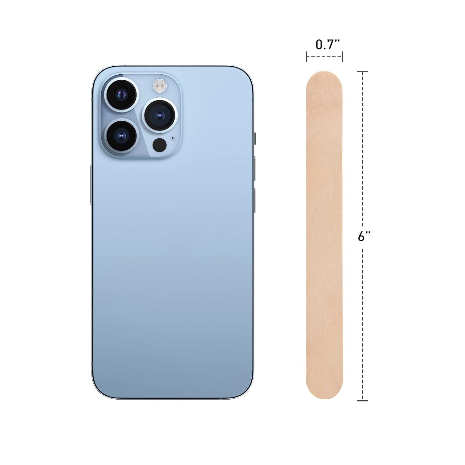 JMU Tongue Depressors Sterile 100 Count 6 Tongue Depressors Wood