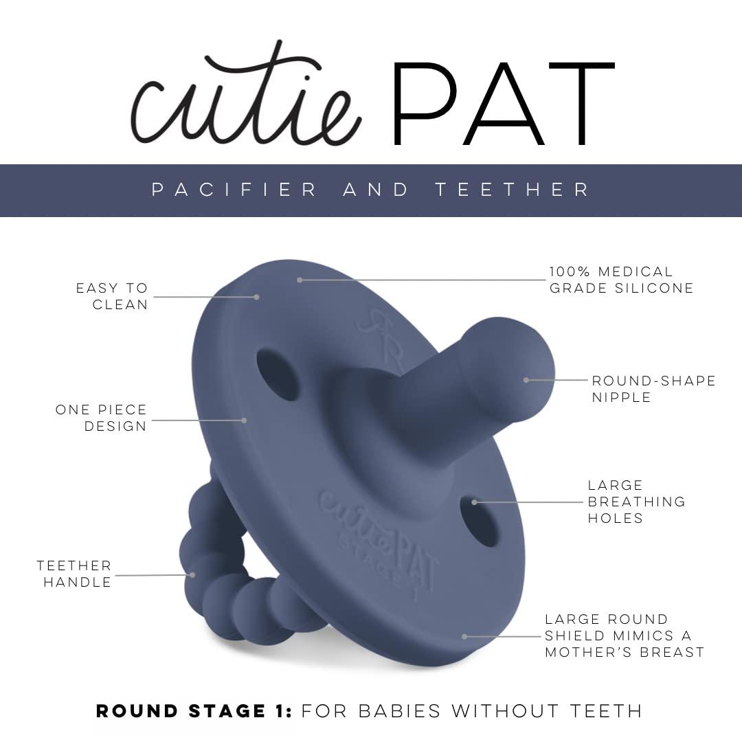 Ryan & Rose Cutie PAT Pacifier Teether (Stage 1 Captain)