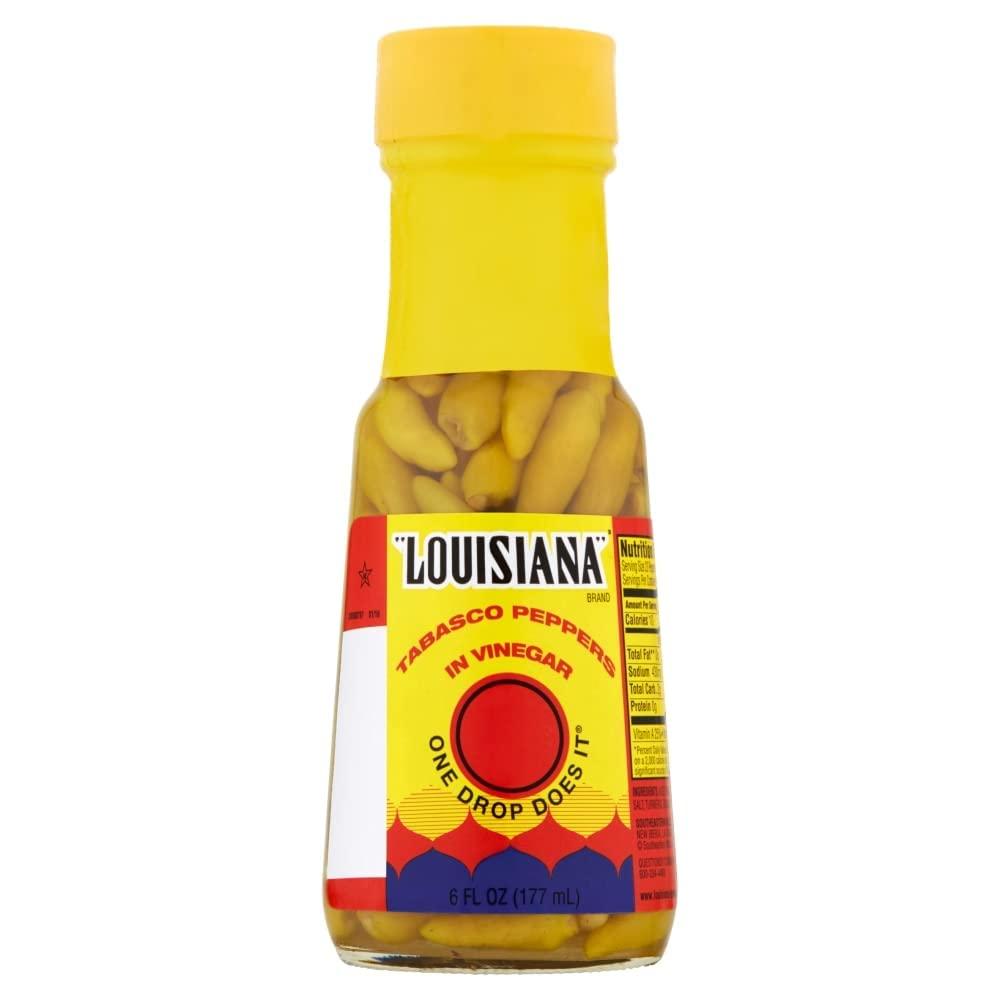 The Original LouisianaTabasco Peppers in Vinegar 6 OZ