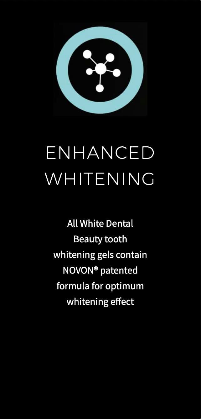 White Dental Beauty 16 Carbamide Peroxide Mint Teeth Whitening Gel 2 3ml Syringes 2 Pack