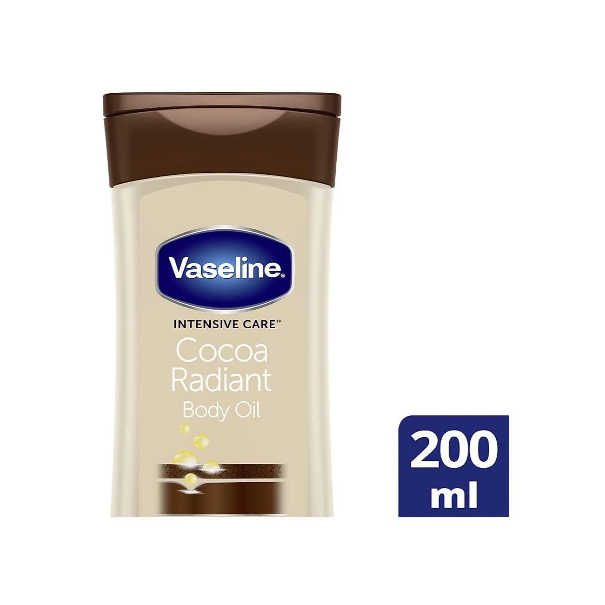 Vaseline Intensive Care Body Gel Oil Cocoa Radiant 6.8 oz Cocoa