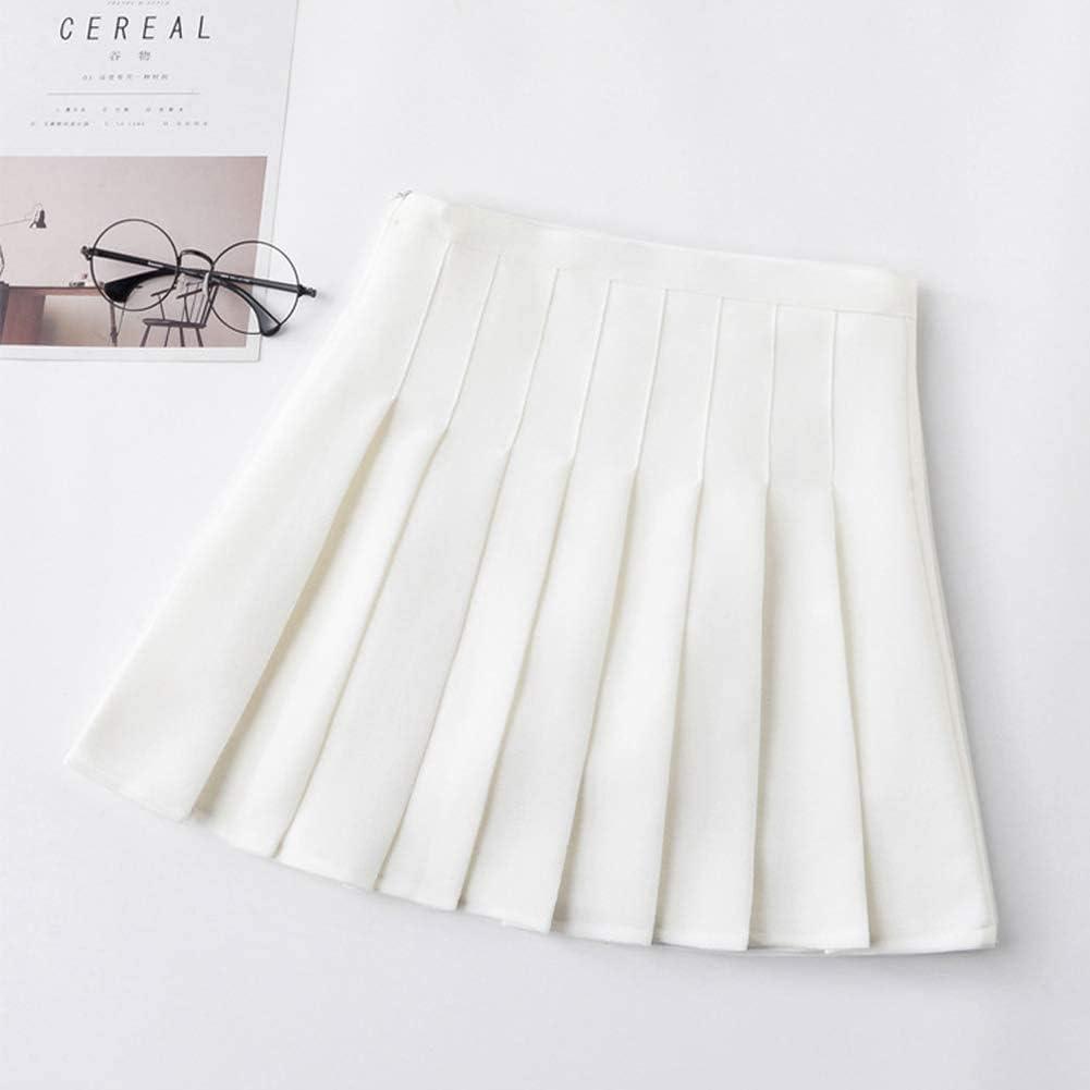 Ukiyo - Elastic Waist Plain Mini A-Line Tiered Skirt | YesStyle