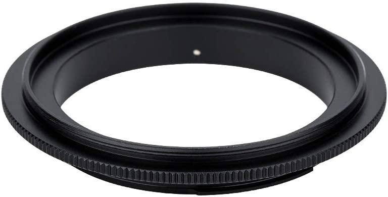 58mm Macro Lens Reverse Ring Adapter for Canon EOS Rebel T6 T7 T5