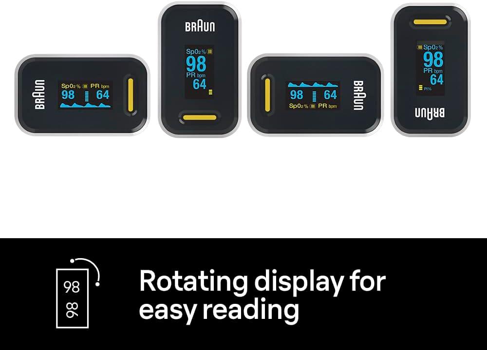 Braun Pulse Oximeter 1 (Oxygen Saturation Blood Oxygen Levels