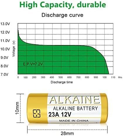 SKOANBE 5PCS 23A 12V Alkaline Battery A23 L1028 MN21 12Volts Battery