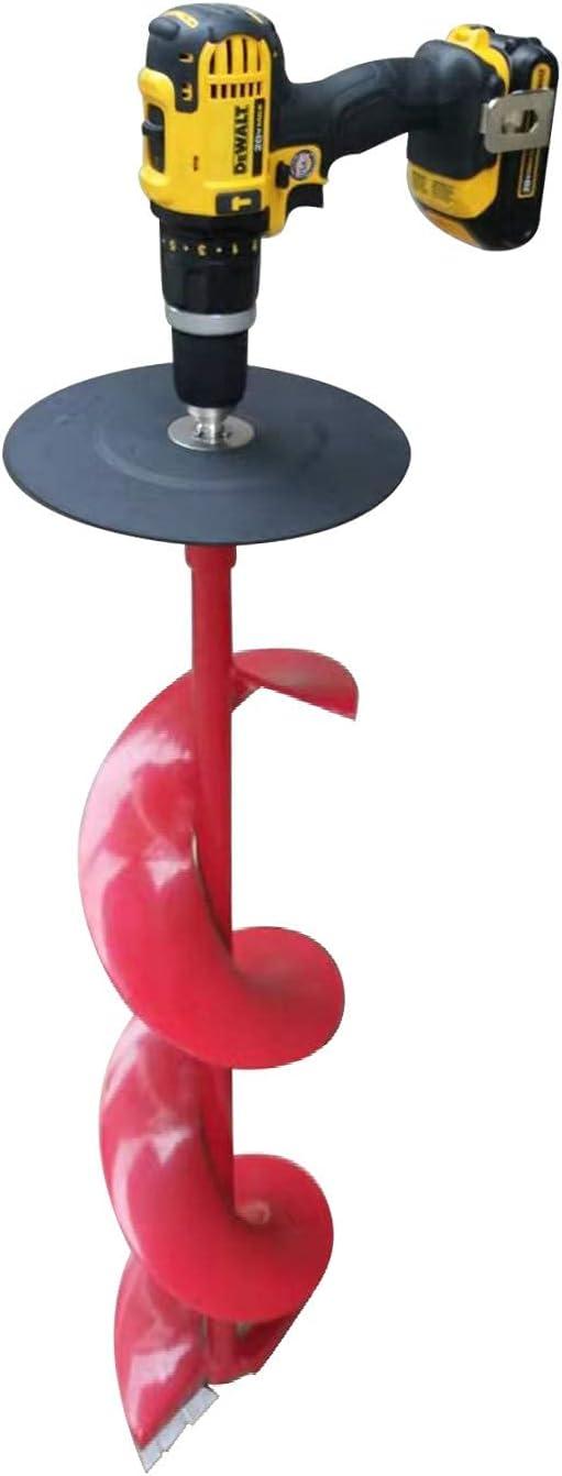 Brocraft Ice Auger Adapter with 9.5" Stopper Disc/Stainless Steel Ice