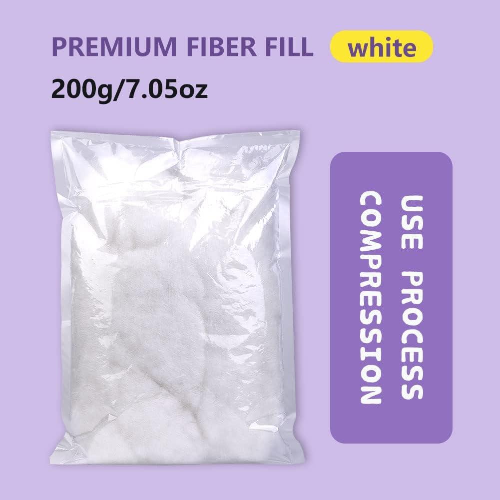 Polyester Fiber Fill Pure White High Resilience Pp Cotton - Temu