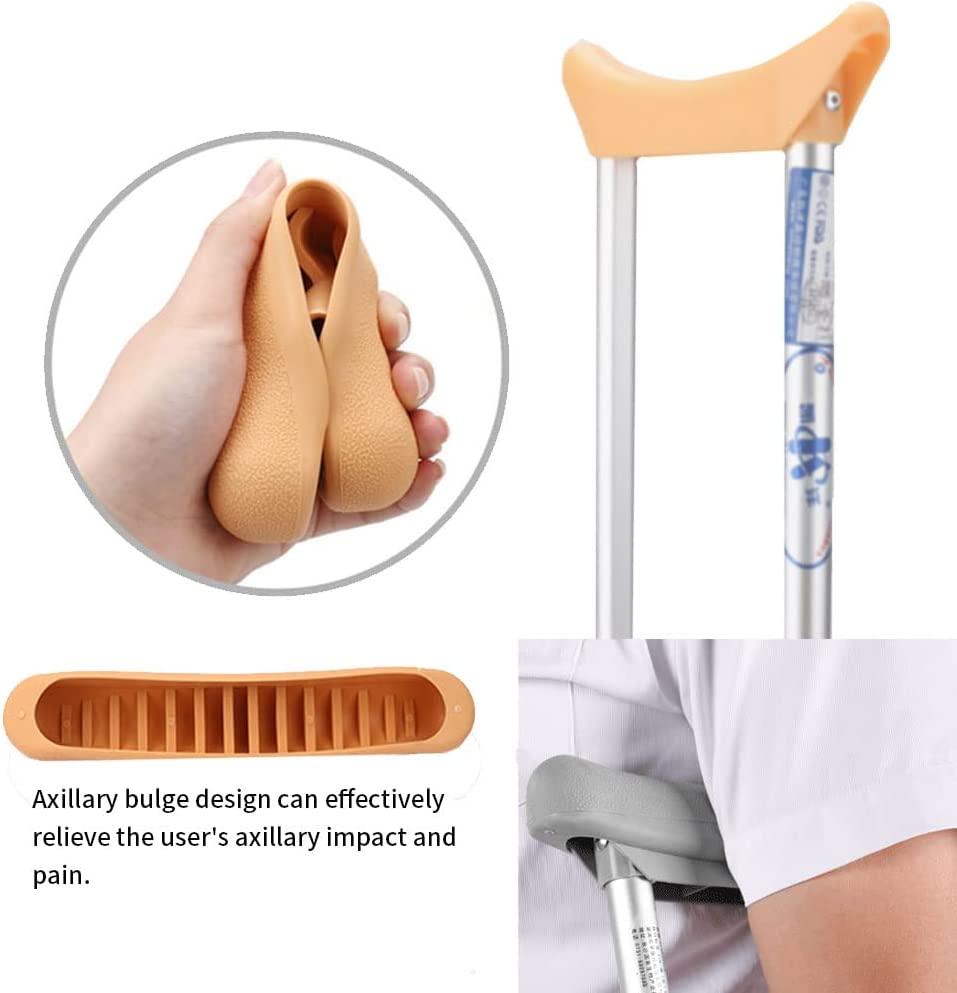 Replacement Crutch Pads, 2 Pack Crutch Pads ,Underarm Crutch Pads